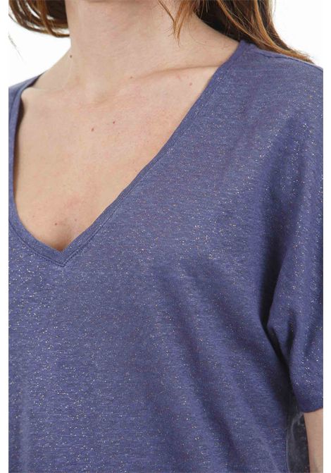 Hanina t-shirt sollo a V DES PETIT HAUTS | T- Shirt | HANINA2-1E25026211064